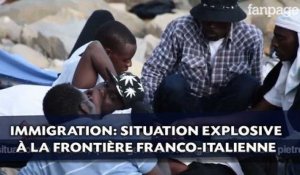 Immigration: Situation explosive à la frontière franco-italienne