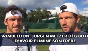 Wimbledon: Jürgen Melzer est dégoûté d'avoir éliminé son frère Gerald