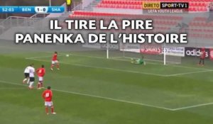 Il tente la pire panenka de l'histoire et se rate lamentablement