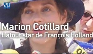 Marion Cotillard, l'atout star de François Hollande