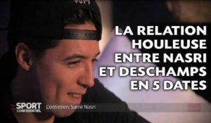 Nasri: Sa rupture avec Deschamps en 5 sorties médiatiques