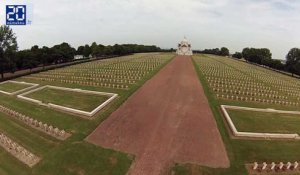 Survolez la nécropole Notre-Dame de Lorette en drône