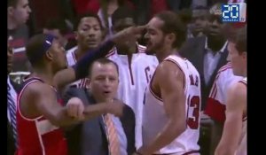 NBA: Joakim Noah lance une bagarre lors d'un match de pré-saison