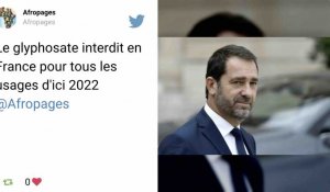 Le glyphosate sera interdit en France d'ici 2022