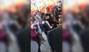 Allemagne : Un voleur pris en flagrant délit dans une fête foraine (Vidéo)