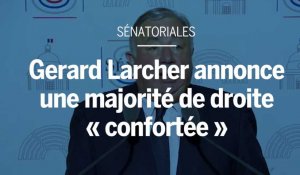 Gerard Larcher annonce que la majorité de droite est « confortée » au Sénat