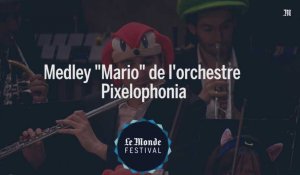 Les thèmes musicaux du jeu vidéo Mario par l'orchestre Pixelophonia