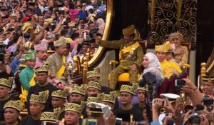 Asie: le sultan de Brunei fête en grande pompe 50 ans de règne