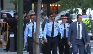 Le chef de la police catalane devant la justice