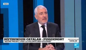 Référendum Catalan : "Monsieur Carles Puigdemont joue avec le feu"