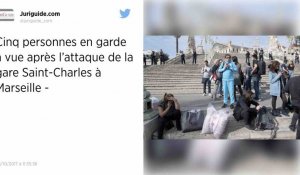 Cinq personnes en garde à vue après l'attaque à Marseille