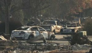 Californie : Santa Rosa, ville dévastée par les flammes