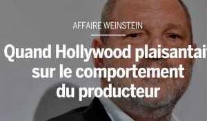 Quand Hollywood plaisantait sur le comportement du producteur Weinstein