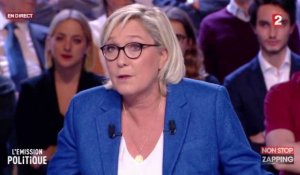 Marine Le Pen augmente fortement son salaire au FN et trouve ça normal (Vidéo)