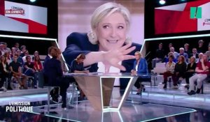 Marine Le Pen est enfin revenue sur cette étrange séquence du débat présidentiel