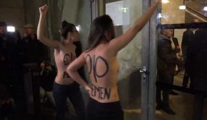 "Pas d'honneur pour les violeurs": des Femen perturbent la soirée de lancement de la rétrospective Polanski à la cinémathèque française