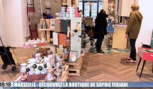 L'animatrice de M6 Sophie Ferjani ouvre sa boutique de décoration en plein coeur de Marseille