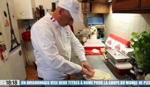Denis Job, un avignonnais, vise deux titres à Rome pour la Coupe du Monde de pizza