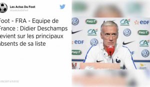 La liste de Didier Deschamps