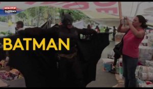 Séisme au Mexique : Batman vient au secours des sinistrés (vidéo)