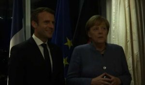 Rencontre Macron-Merkel à Tallin avant le sommet de l'UE