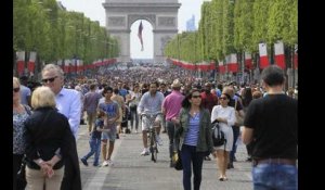 L'opération «Journée sans ma voiture» dans Paris