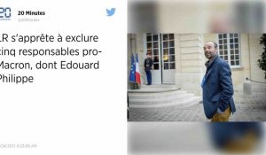 LR vont exclure 5 responsables du parti dont Édouard Philippe