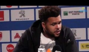 Coupe Davis 2017 - France-Belgique - Jo-Wilfried Tsonga : "On communique bien dans l'équipe de France en ce moment"