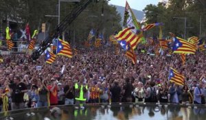 Des centaines de milliers de Catalans réclament l'indépendance