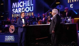 Michel Sardou dernier show : le chanteur rend hommage à Mireille Darc