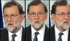 Pour justifier l'activation de l'article 155, Rajoy n'a pas mâché ses mots