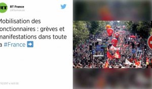 Grève des fonctionnaires : des heurts éclatent en marge du cortège à Paris