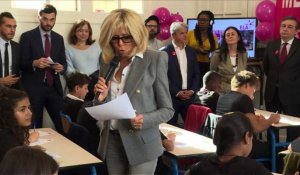 Brigitte Macron: une dictée pour sensibiliser aux maladies rares