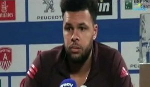 ATP - Anvers 2017 - Jo-Wilfried Tsonga : "Le Masters de Londres, je n'y pense pas"