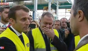 Emmanuel Macron à Whirlpool : François Ruffin de la France Insoumise l'interpelle devant les salariés (Vidéo)