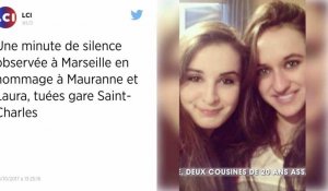 Une minute de silence en hommage à Laura et Mauranne