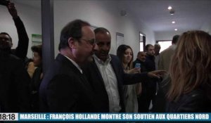 Le 18:18 - François Hollande à Marseille : "Dans les quartiers nord il y a plein d'espoir et pas seulement des faits divers"