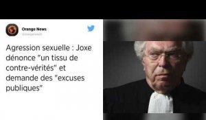Accusé d'agression sexuelle, l'ex-ministre Pierre Joxe dément et demande des "excuses".