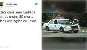 Au moins 20 morts lors d'une fusillade dans une église au Texas