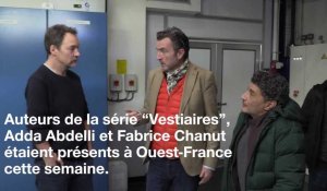 Les Vestiaires en visite à Ouest-France