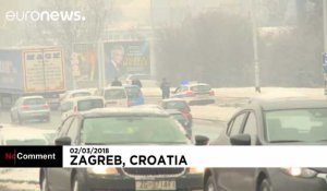 La Croatie transformée en palais des glaces