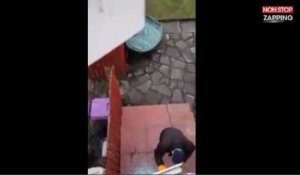 Un homme piège un cambrioleur qui tentait de rentrer dans sa maison (vidéo)