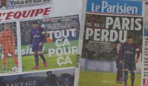 Défaite du PSG: La presse française très critique