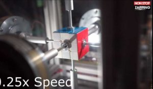 Cette machine résout un Rubik's Cube en 0.38 seconde (vidéo)