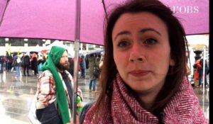 Les féministes dans la rue : "Ce n'est pas possible qu'une femme meure parce qu'elle est femme"