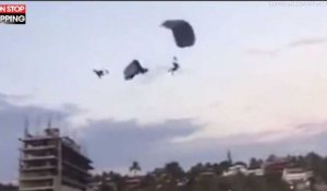 Mexique : Une violente collision entre deux parachutistes fait un mort (vidéo) 