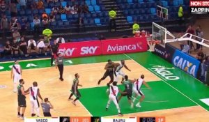 Basket-Ball : L'incroyable feinte d'un joueur brésilien (vidéo) 