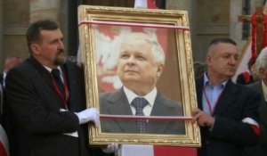 Huitième anniversaire de la mort du président polonais dans un crash