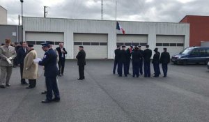 Hommage rendu au Colonel Arnaud Beltrame à Châteaubriant 