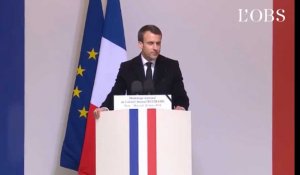Macron : "Ce que nous combattons, c'est cet islamisme souterrain, cet ennemi insidieux" 